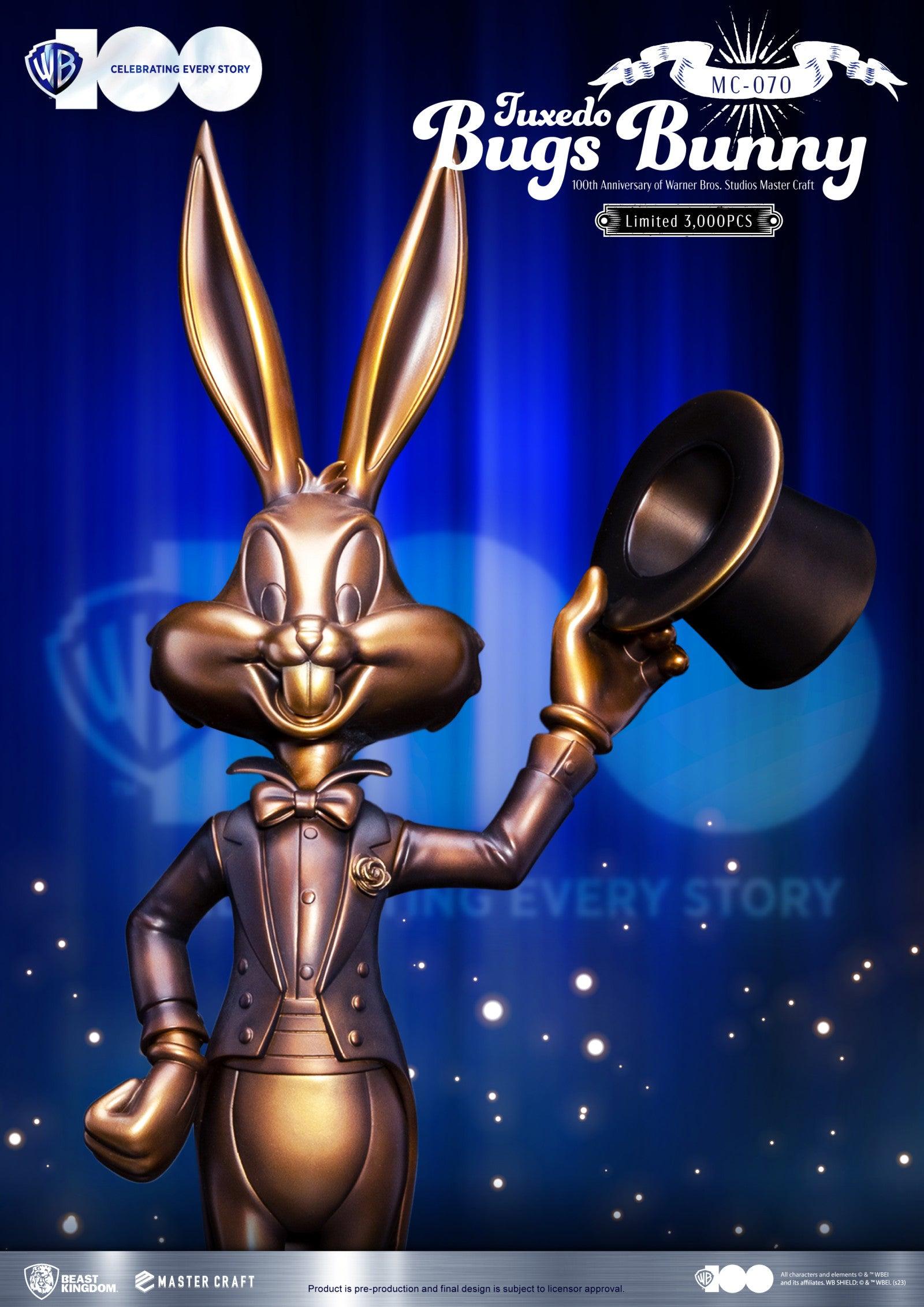 VR-112355 Beast Kingdom Master Craft 100th Anniversary of Warner Bros Studios Tuxedo Bugs Bunny - Beast Kingdom - Titan Pop Culture