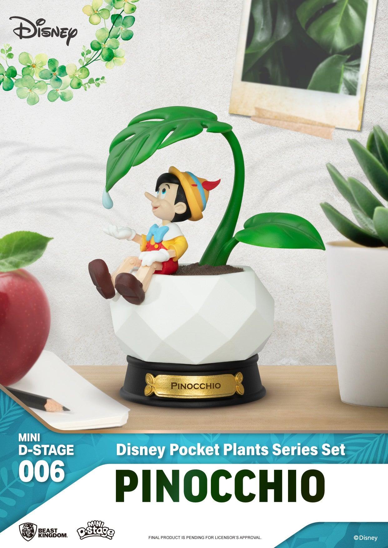 VR-114788 Beast Kingdom Mini D Stage Disney Pocket Plants Series Pinocchio - Beast Kingdom - Titan Pop Culture