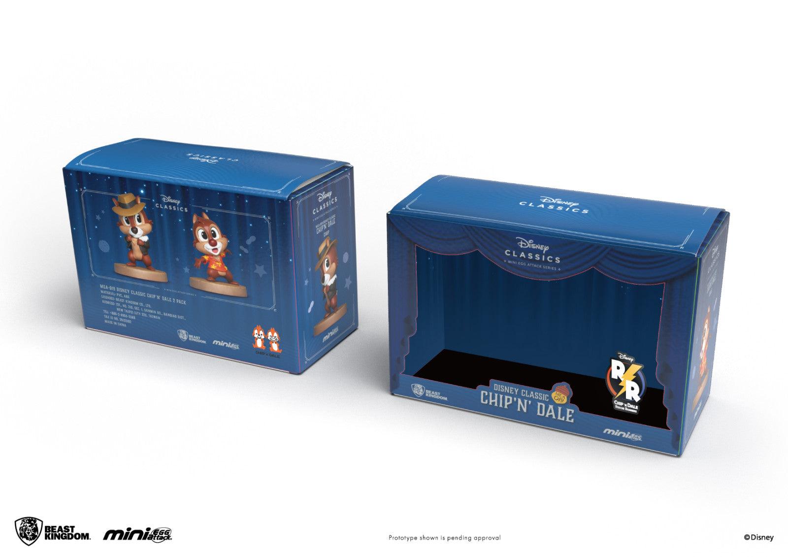 VR-110748 Beast Kingdom Mini Egg Attack Disney Classic Chip 'n' Dale (2 Pack) - Beast Kingdom - Titan Pop Culture