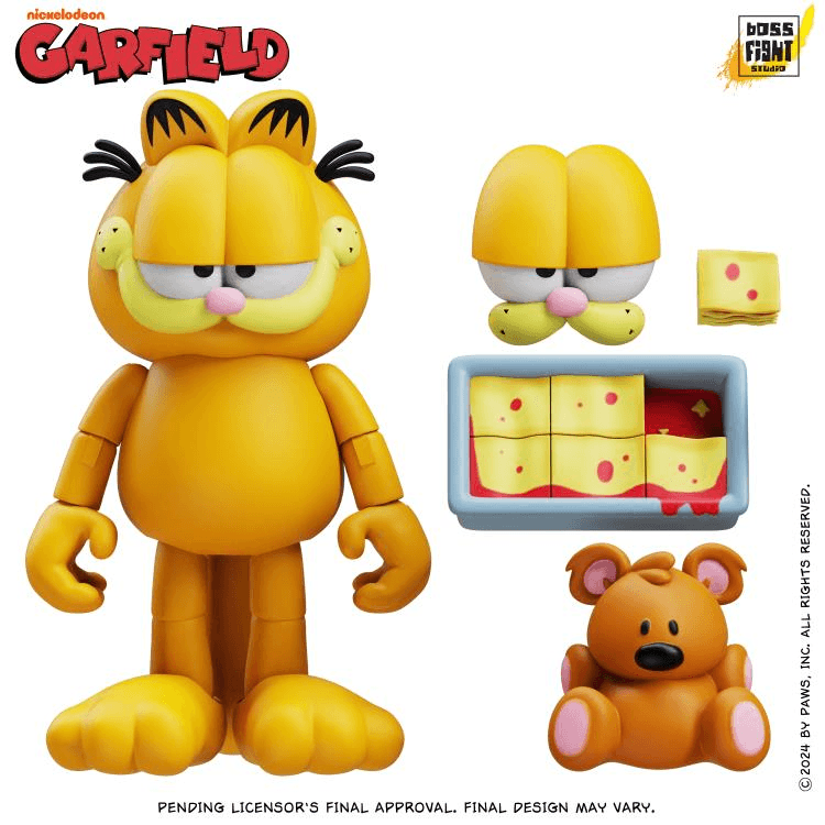 BFSGFW101 Garfield - Garfield Articulated Figure - Boss Fight Studios - Titan Pop Culture