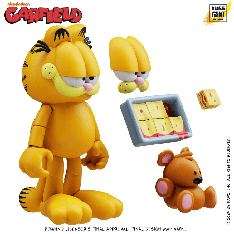 BFSGFW101 Garfield - Garfield Articulated Figure - Boss Fight Studios - Titan Pop Culture