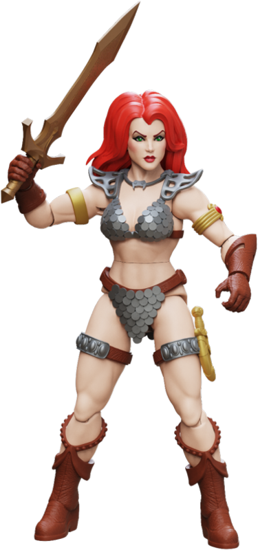 Figura de Red Sonja de 5.5" de Campeones Inmortales