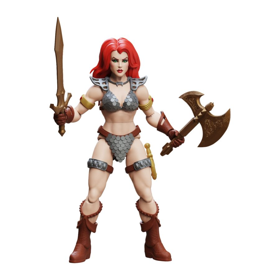 Figura de Red Sonja de 5.5" de Campeones Inmortales