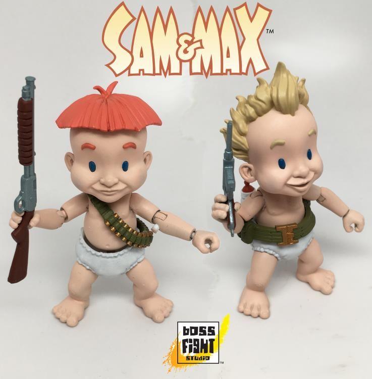 BFSSM003 Sam and Max - Rubber Pants Commandos H.A.C.K.S. Action Figure - Boss Fight Studio - Titan Pop Culture