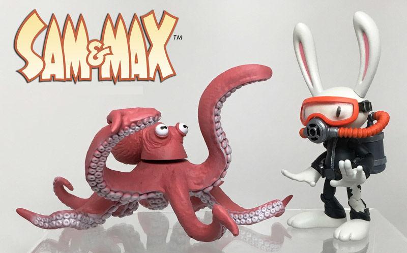 BFSSM004 Sam and Max - Max Scuba H.A.C.K.S. Action Figure - Boss Fight Studios - Titan Pop Culture