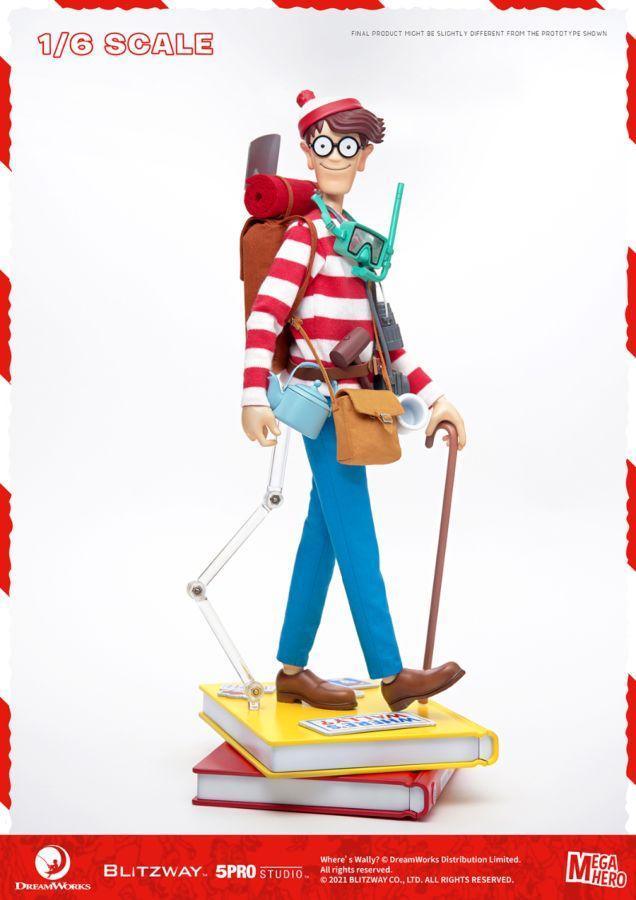 BLI5PRO-MG-20301 Where's Wally? - Wally 1:6 Scale 12" Action Figure - Blitzway - Titan Pop Culture