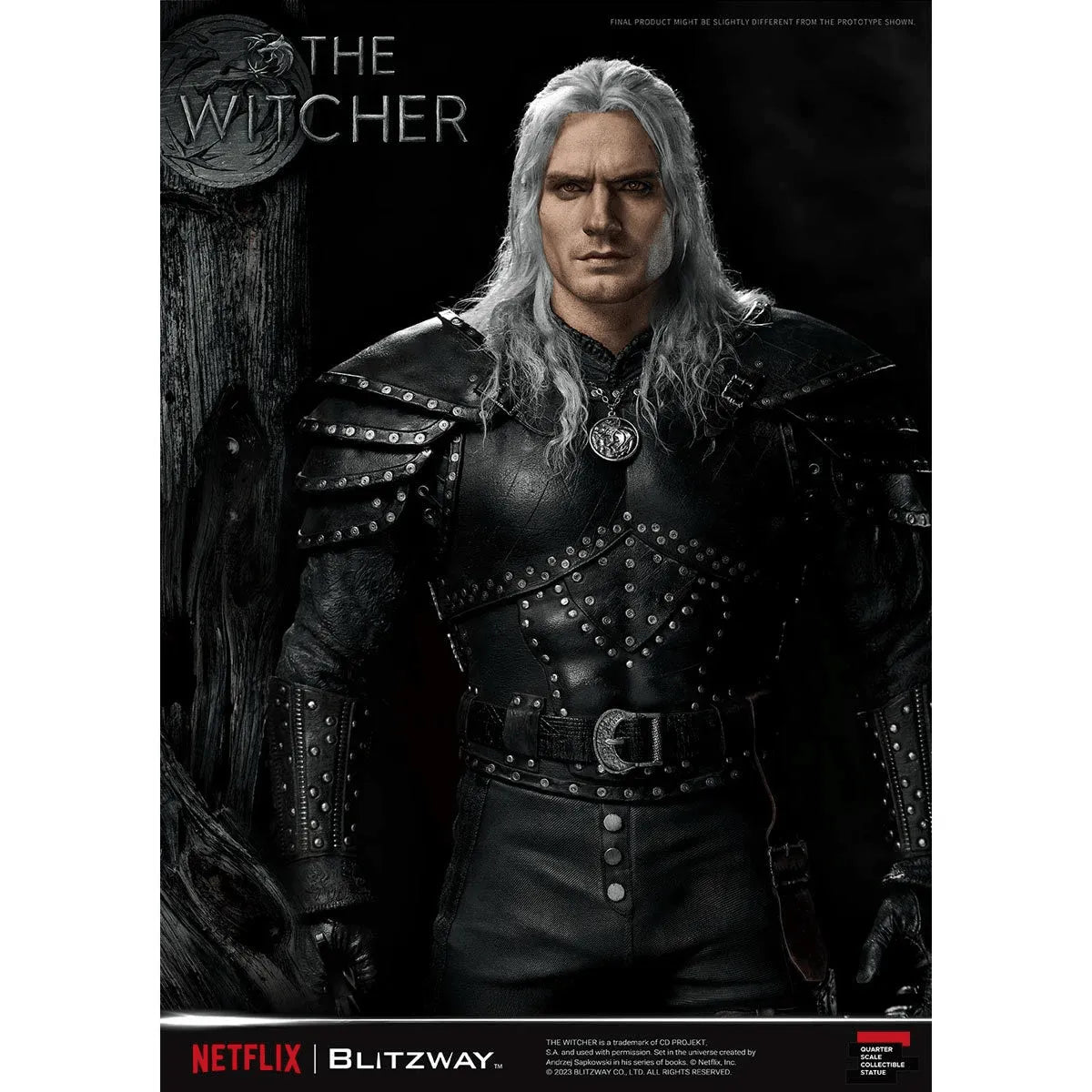 BLIBW-SS-21701 The Witcher (TV) - Geralt of Rivia 1:4 Scale Statue - Blitzway - Titan Pop Culture