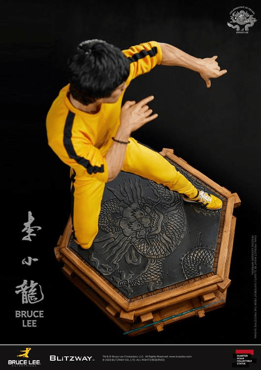 Bruce Lee - 50th Anniversary 1:4 Tribute Statue Statue by Blitzway | Titan Pop Culture
