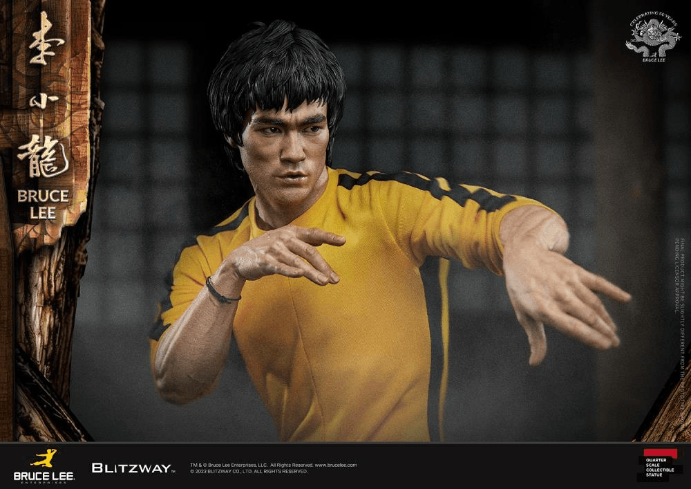 Bruce Lee - 50th Anniversary 1:4 Tribute Statue Statue by Blitzway | Titan Pop Culture