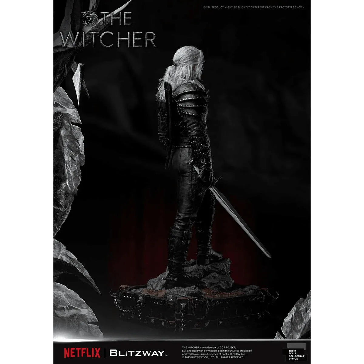 BLIBW-SS-31401 The Witcher (TV) - Geralt of Rivia 1:3 Scale Statue - Blitzway - Titan Pop Culture