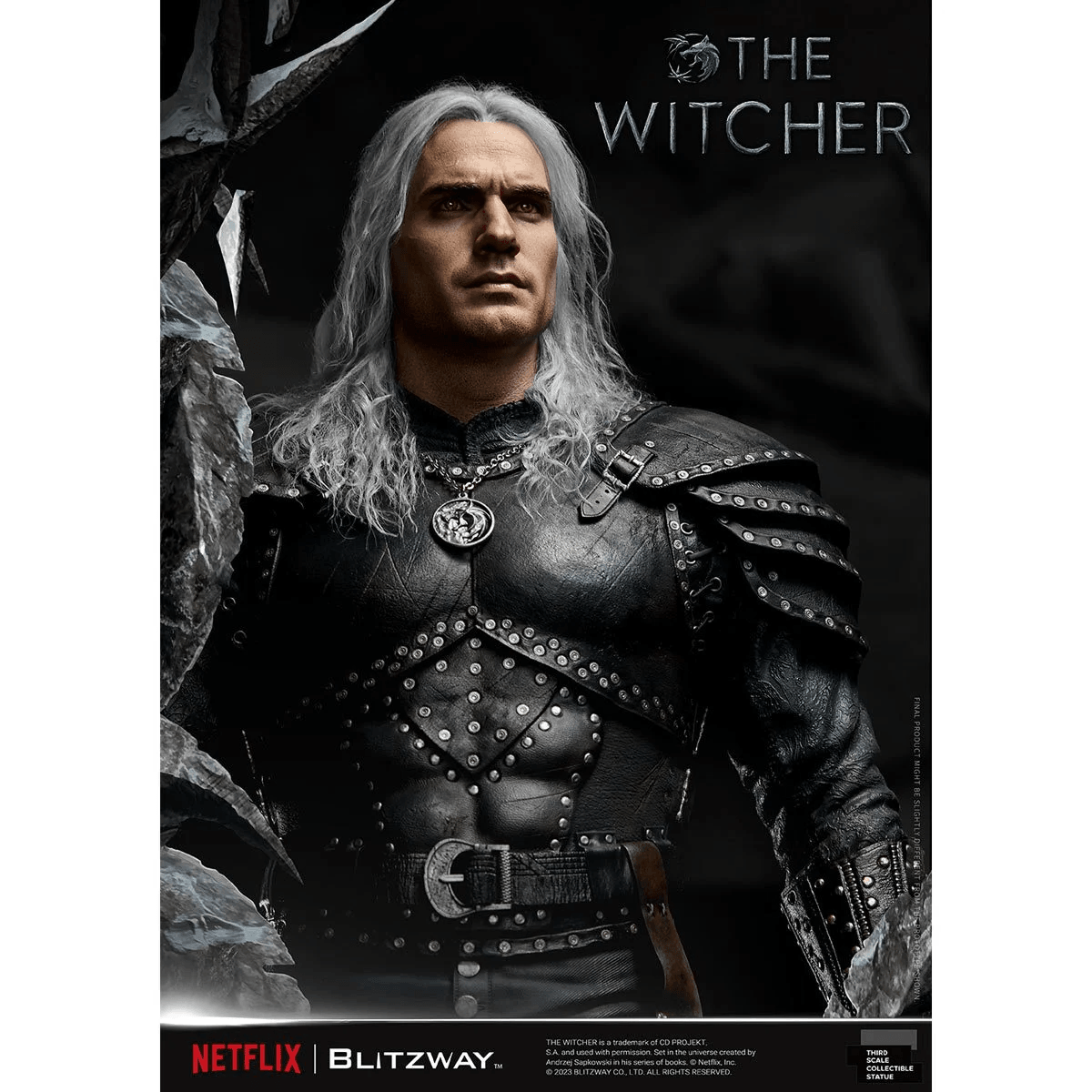 BLIBW-SS-31401 The Witcher (TV) - Geralt of Rivia 1:3 Scale Statue - Blitzway - Titan Pop Culture