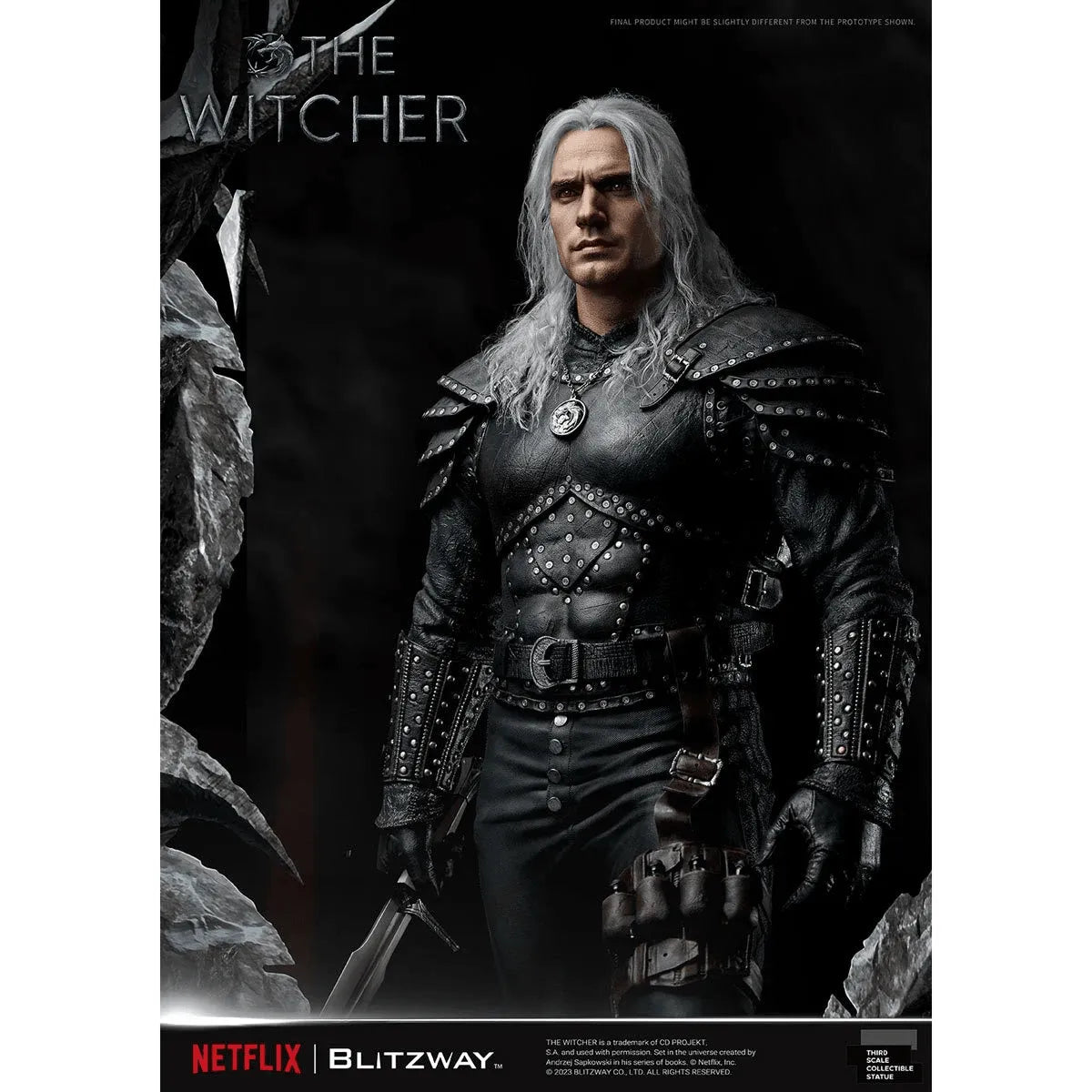 BLIBW-SS-31401 The Witcher (TV) - Geralt of Rivia 1:3 Scale Statue - Blitzway - Titan Pop Culture