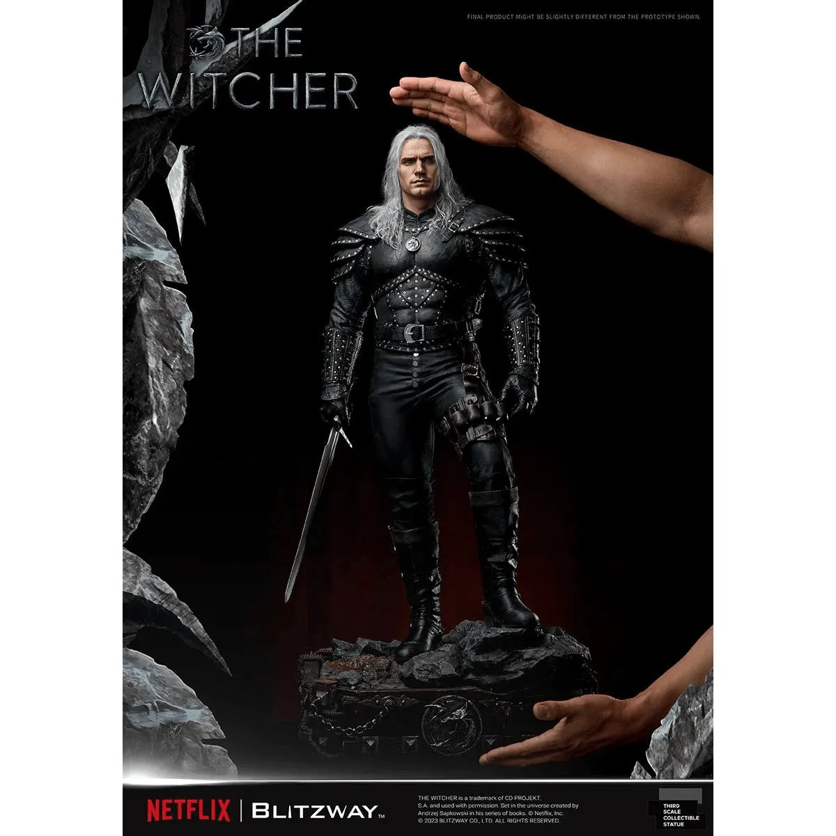 BLIBW-SS-31401 The Witcher (TV) - Geralt of Rivia 1:3 Scale Statue - Blitzway - Titan Pop Culture