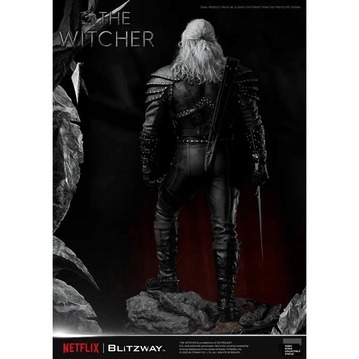 BLIBW-SS-31401 The Witcher (TV) - Geralt of Rivia 1:3 Scale Statue - Blitzway - Titan Pop Culture