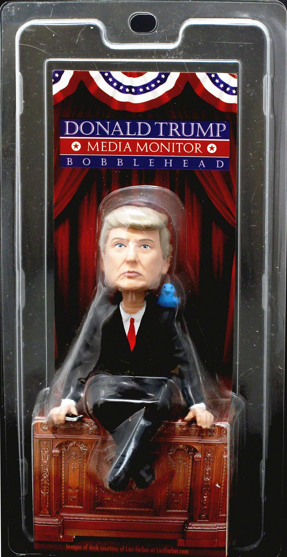 Royal Bobbles Donald Trump Media Monitor Bobblehead (Computer Sitter)