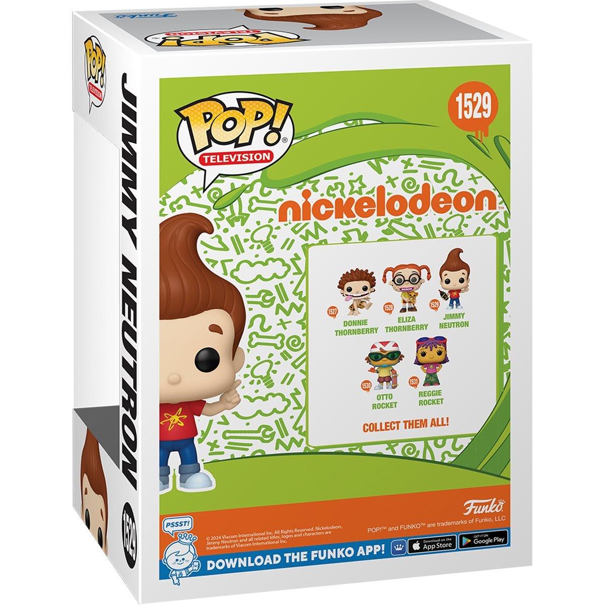  Nickelodeon The Adventures of Jimmy Neutron Boy Genius Jimmy Neutron Pop! Vinyl - Funko - Titan Pop Culture