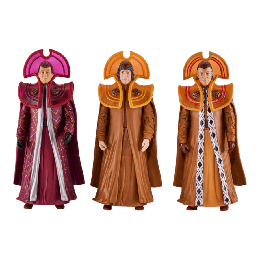 CHA08019 Doctor Who - The Deadly Assassin (1976) Collector Figure Set - Character Options - Titan Pop Culture