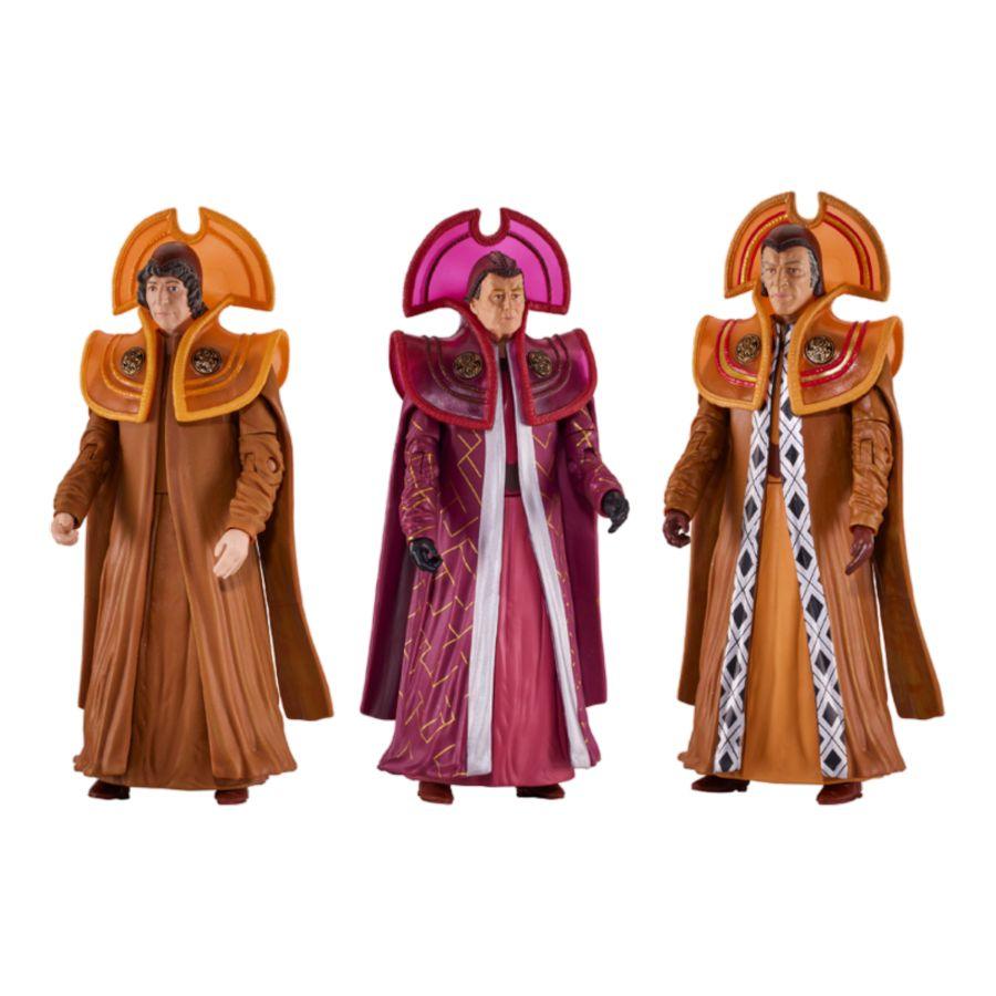 CHA08019 Doctor Who - The Deadly Assassin (1976) Collector Figure Set - Character Options - Titan Pop Culture