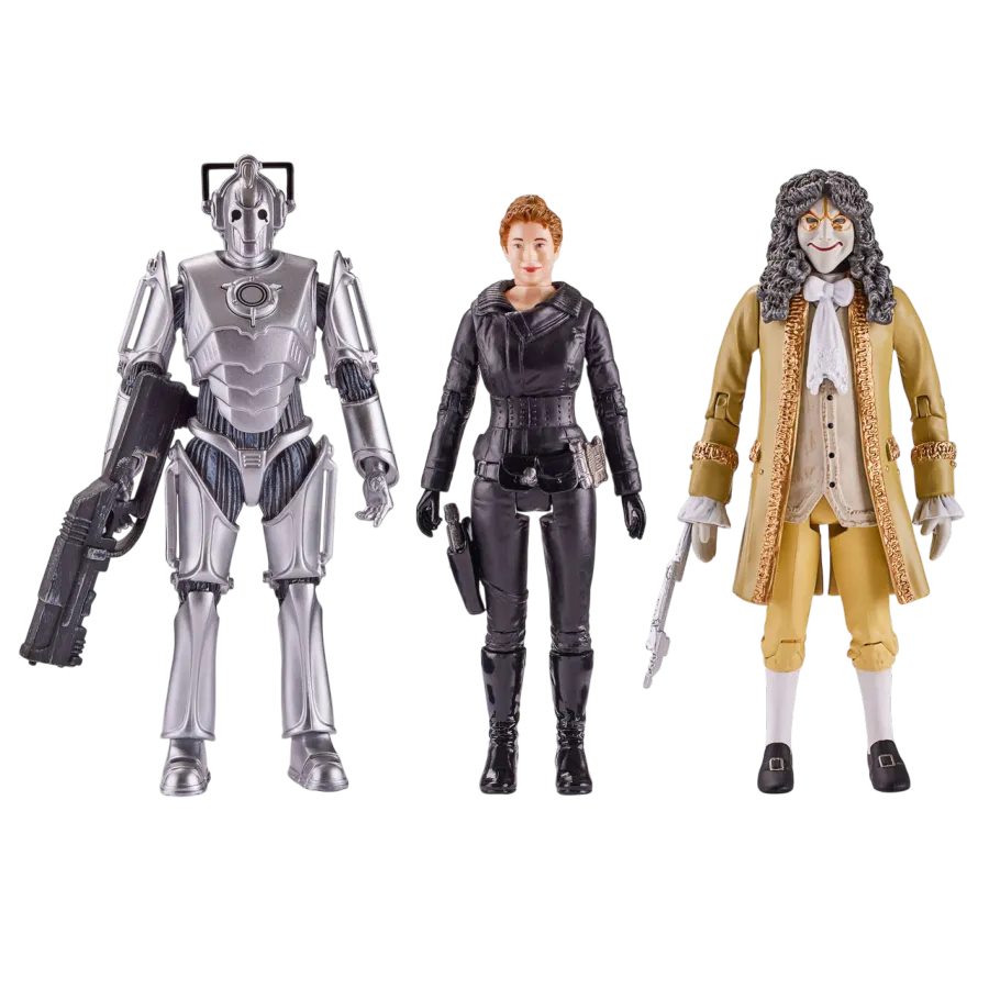 CHA08244 Doctor Who - Friends & Foes 3 Figure Collector Set - Character Options - Titan Pop Culture