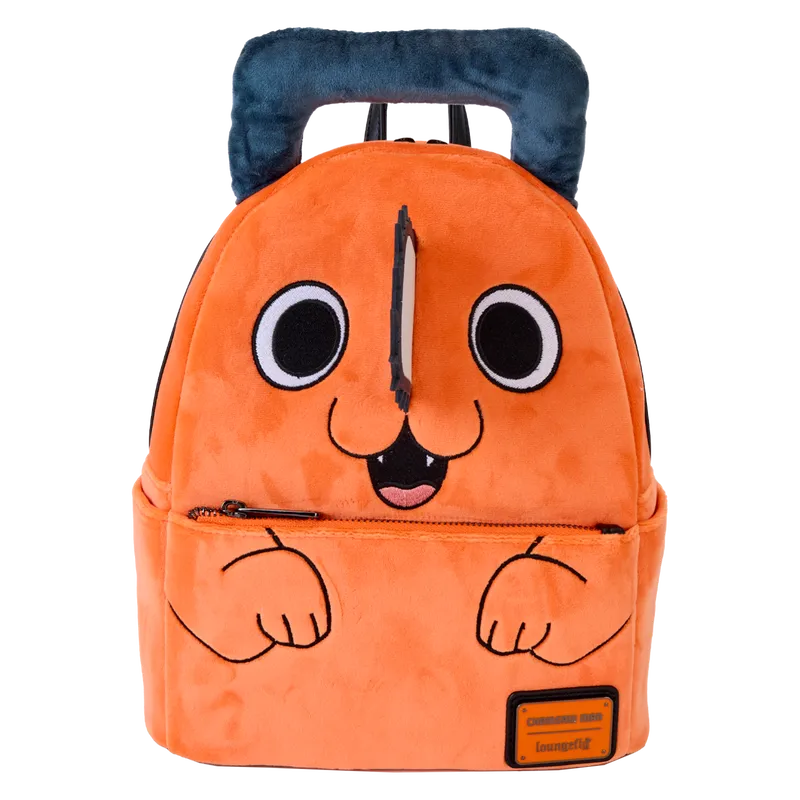 LOUCHMBK0001 Chainsaw Man - Pochita Plush Cosplay Mini Backpack - Loungefly - Titan Pop Culture