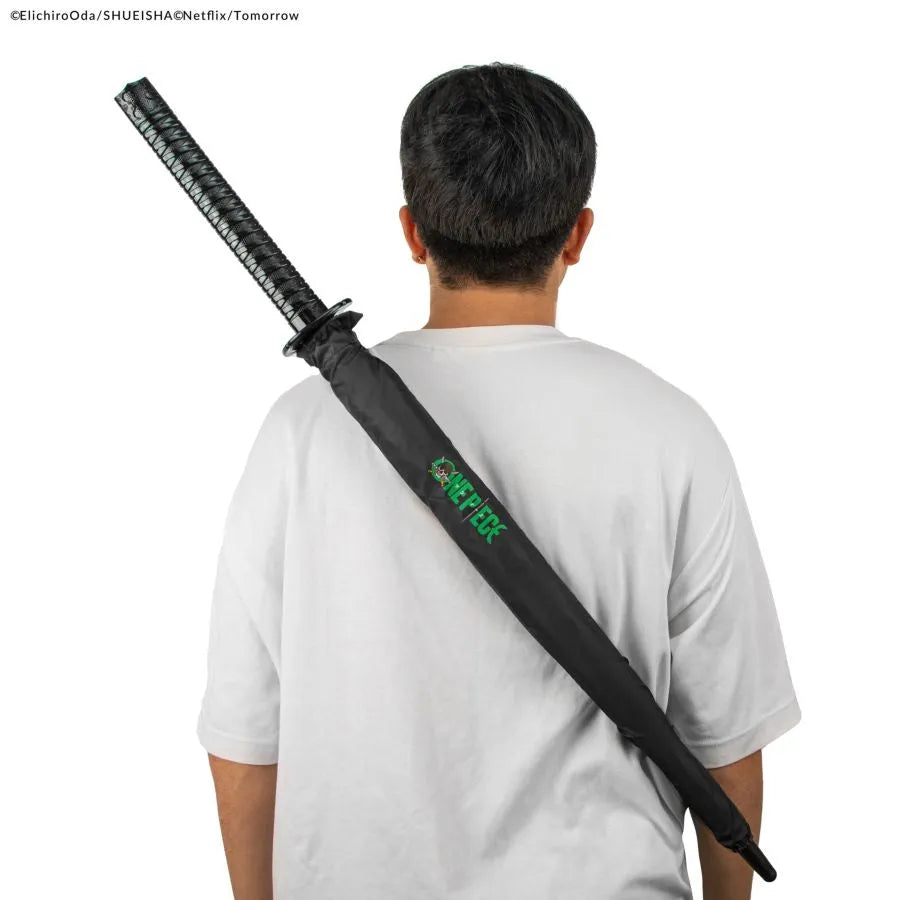 CINCR2091 One Piece (2023) - Zoro Black Sword Umbrella - CineReplicas - Titan Pop Culture