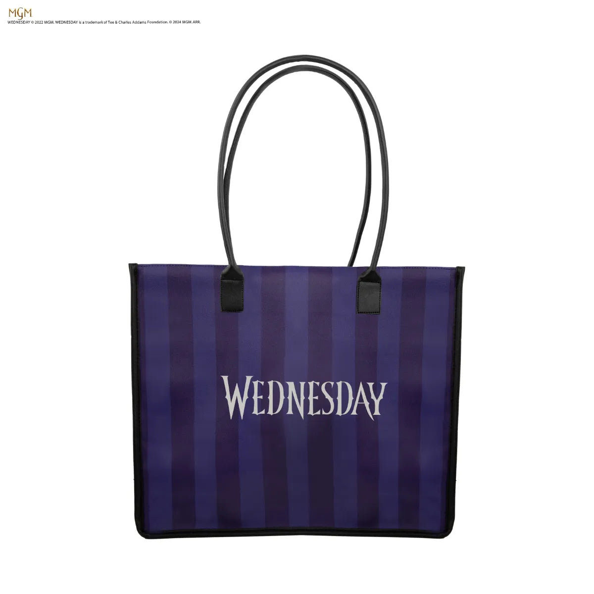 CINCR2372 Wednesday (TV) - Nevermore Academy Shopping Bag (Purple) - CineReplicas - Titan Pop Culture