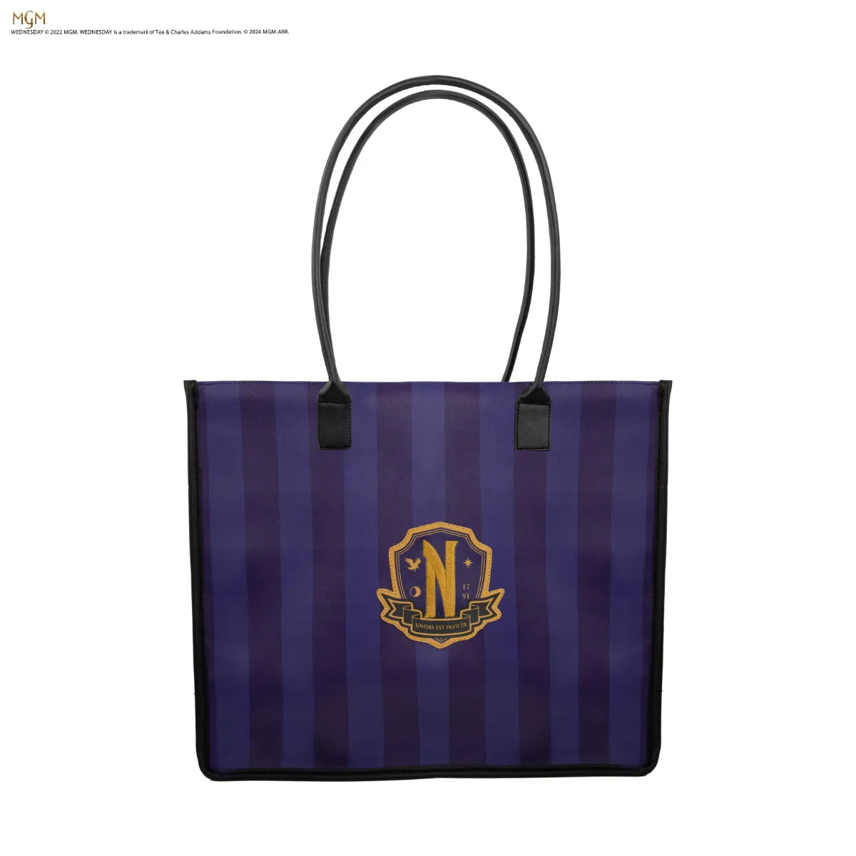 CINCR2372 Wednesday (TV) - Nevermore Academy Shopping Bag (Purple) - CineReplicas - Titan Pop Culture