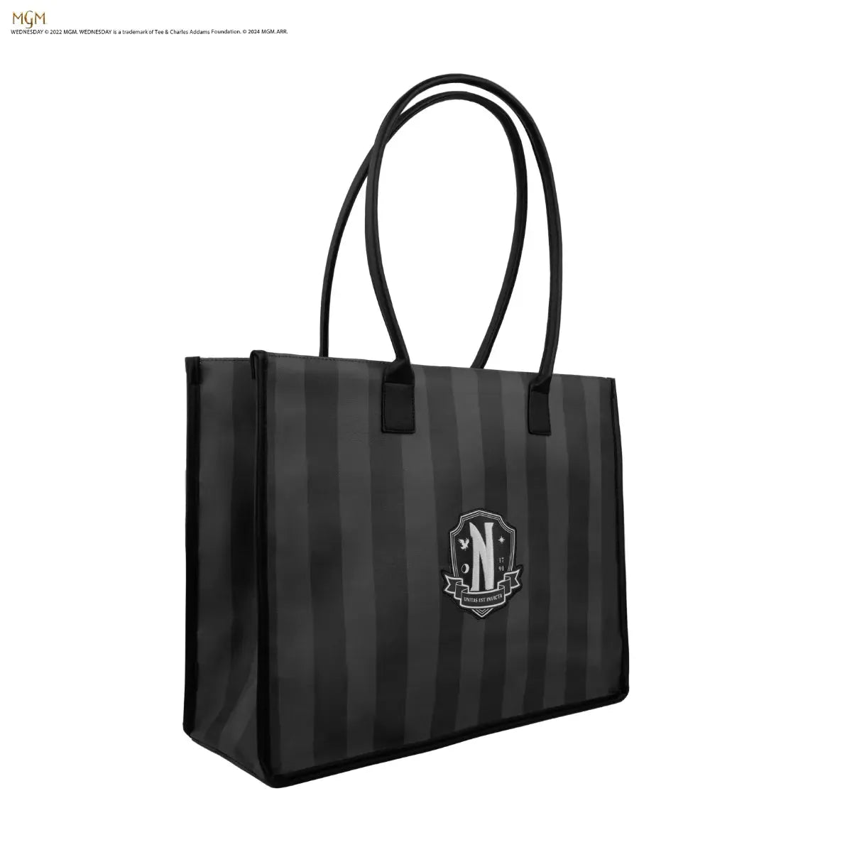 CINCR2373 Wednesday (TV) - Nevermore Academy Shopping Bag (Black) - CineReplicas - Titan Pop Culture