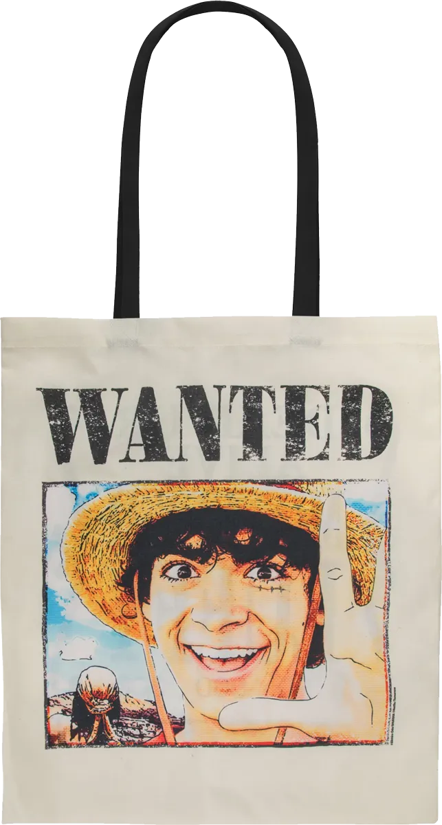 CINCR2390 One Piece (2023) - Wanted Luffy Tote Bag - CineReplicas - Titan Pop Culture