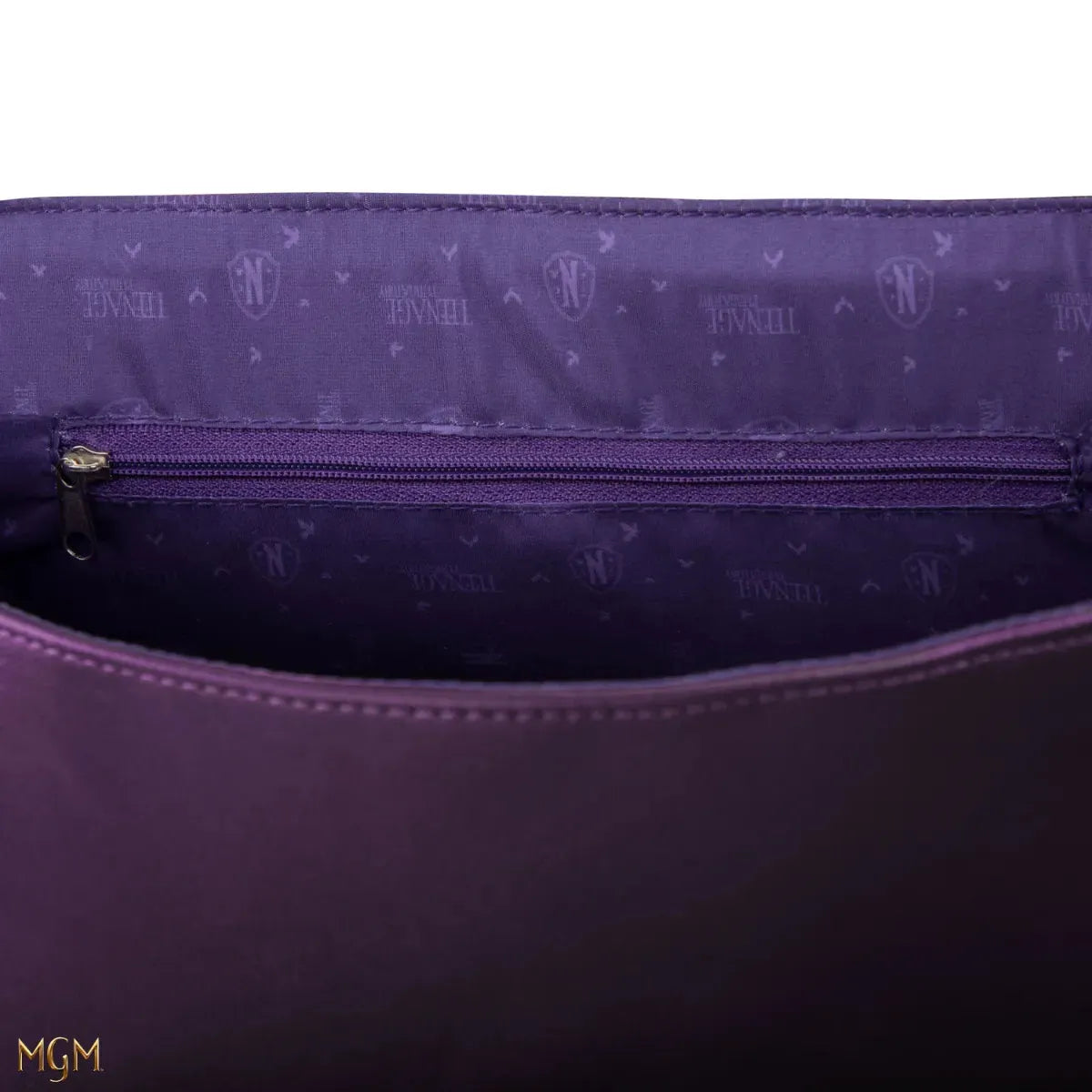 CINCR2482 Wednesday (TV) - Nevermore Academy Backpack (Purple) - CineReplicas - Titan Pop Culture