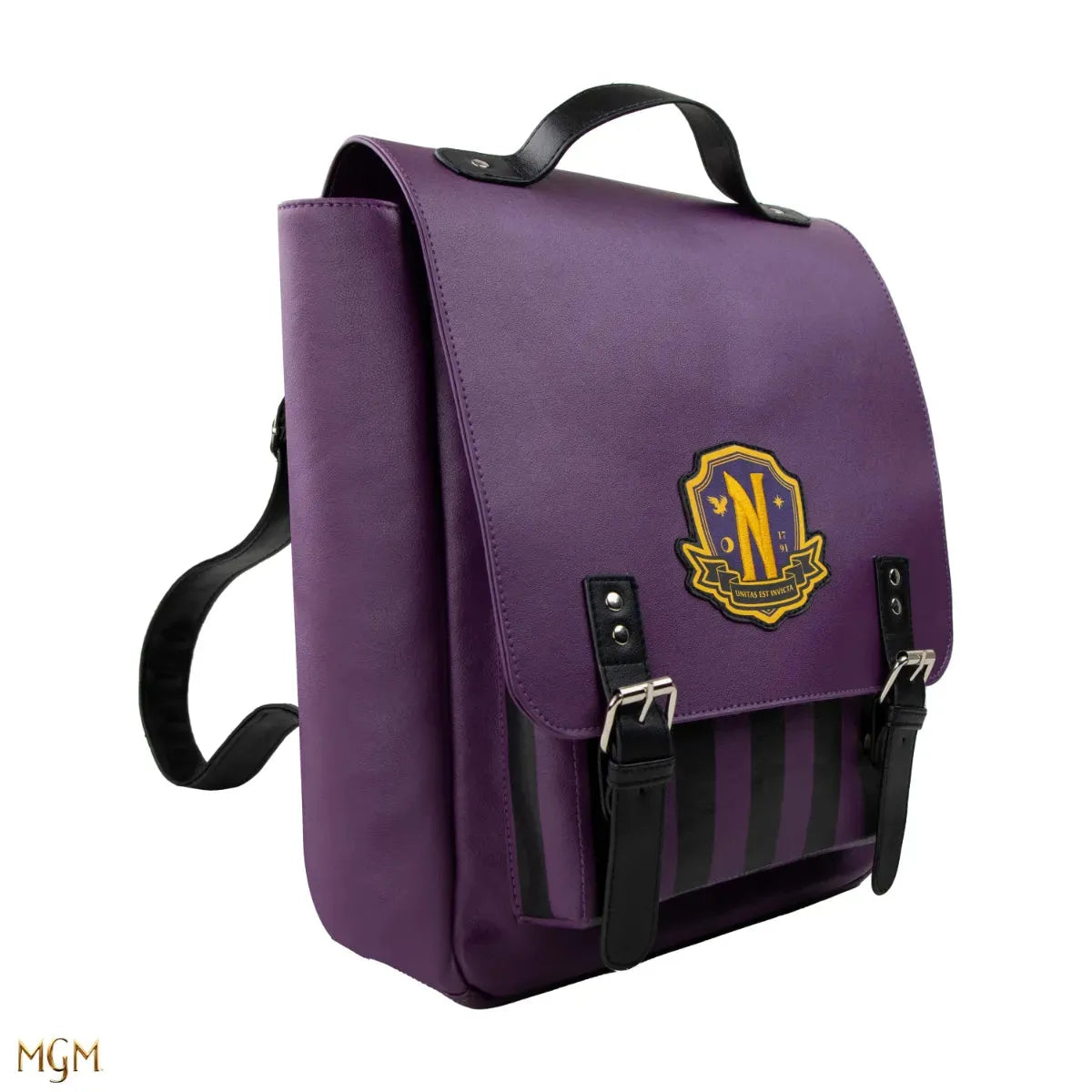 CINCR2482 Wednesday (TV) - Nevermore Academy Backpack (Purple) - CineReplicas - Titan Pop Culture