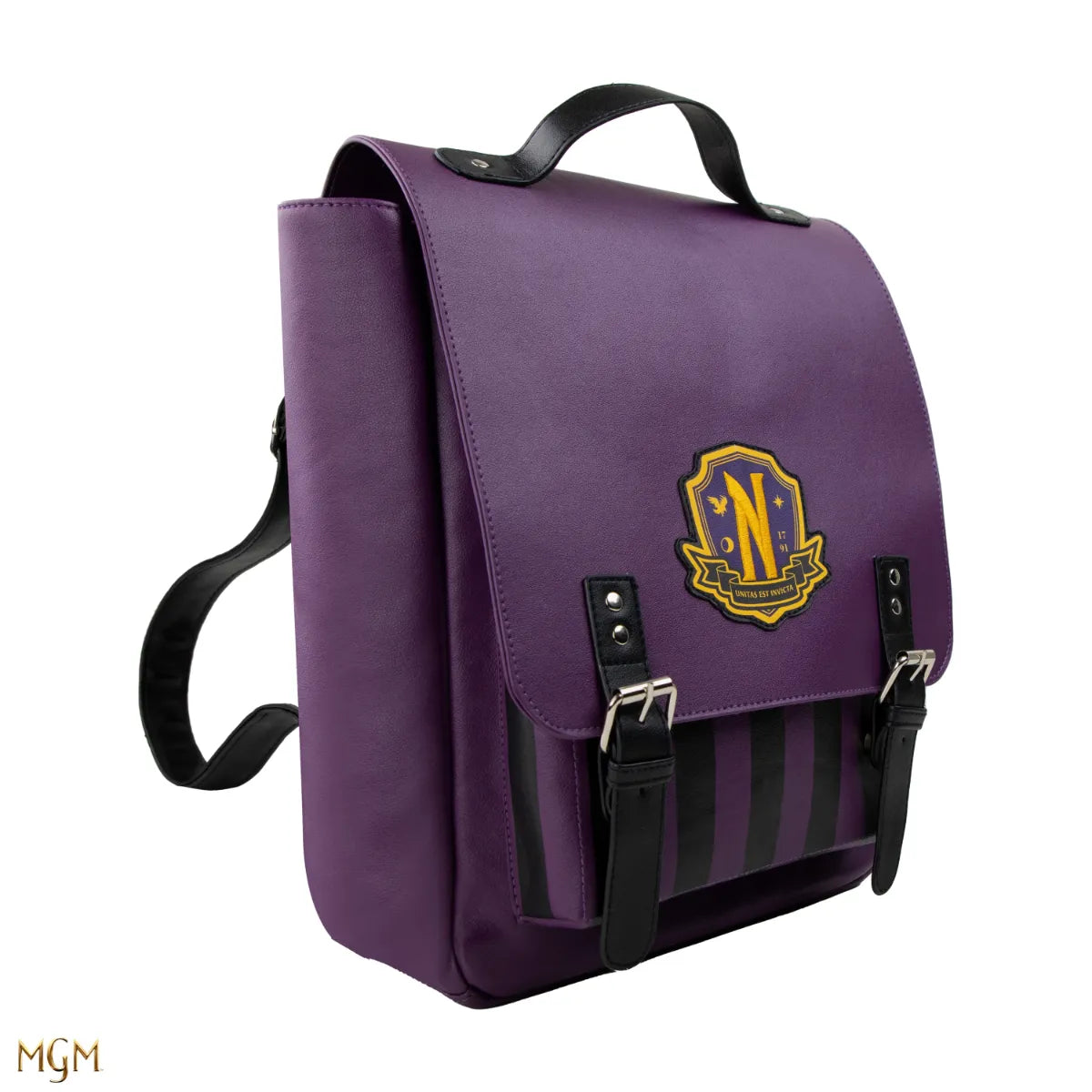 CINCR2482 Wednesday (TV) - Nevermore Academy Backpack (Purple) - CineReplicas - Titan Pop Culture