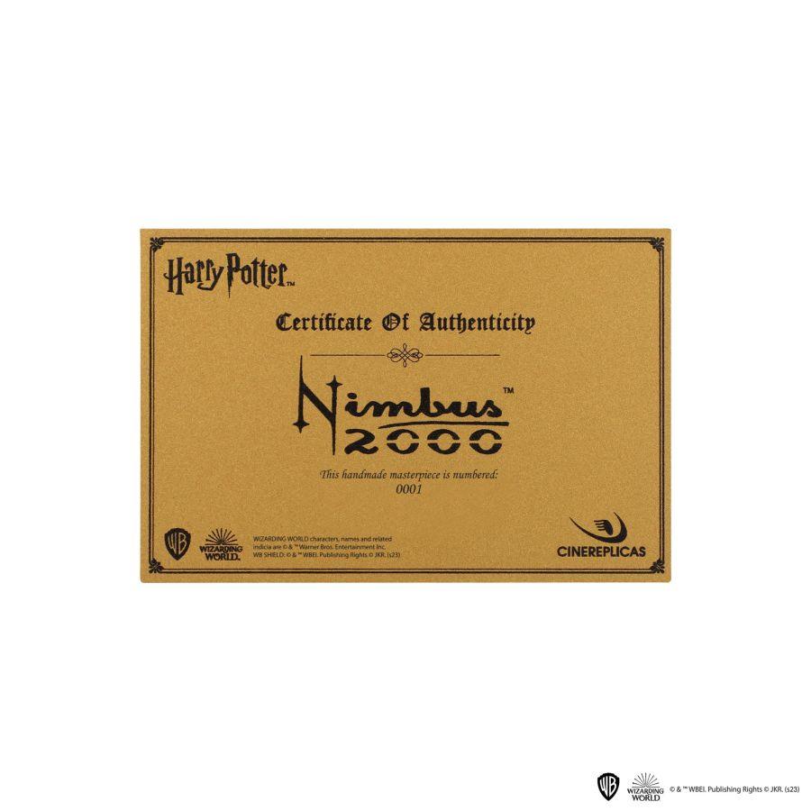 CINCR2902 Harry Potter - Nimbus 2000 Junior Broom Replica - CineReplicas - Titan Pop Culture