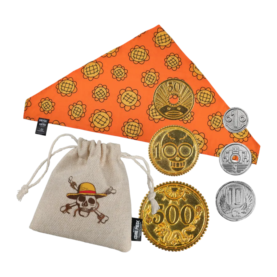 CINCR2992 One Piece (2023) - Berry Coins & Nami Bandana Set - CineReplicas - Titan Pop Culture