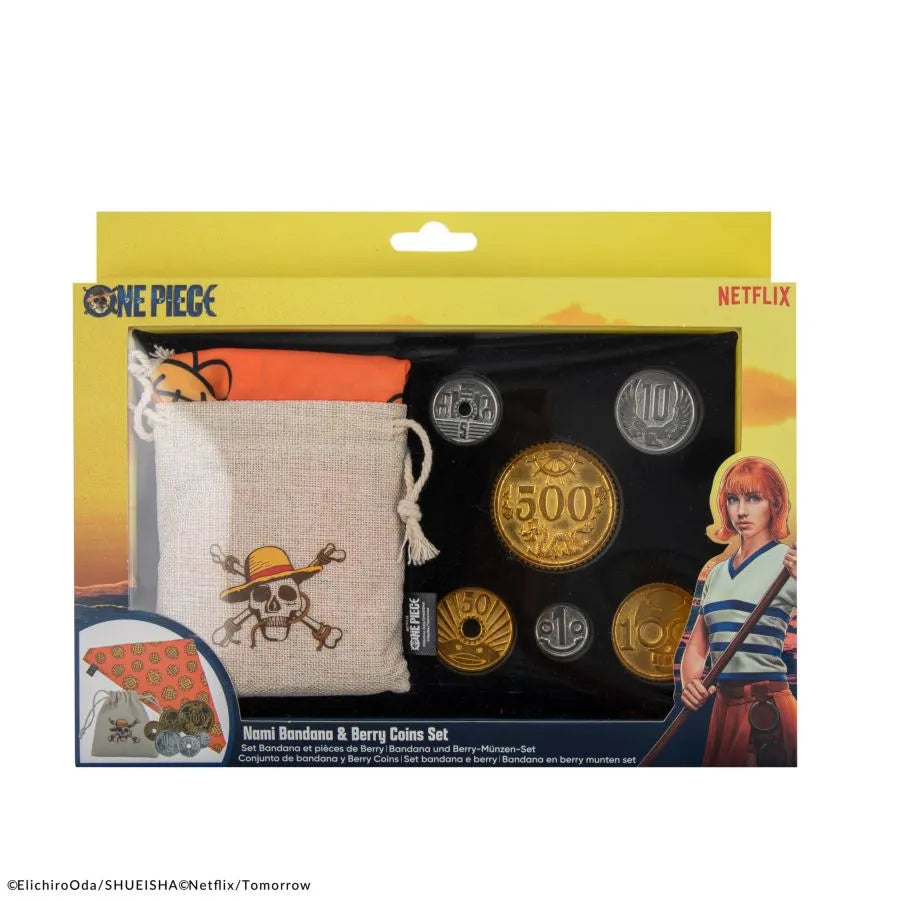 CINCR2992 One Piece (2023) - Berry Coins & Nami Bandana Set - CineReplicas - Titan Pop Culture