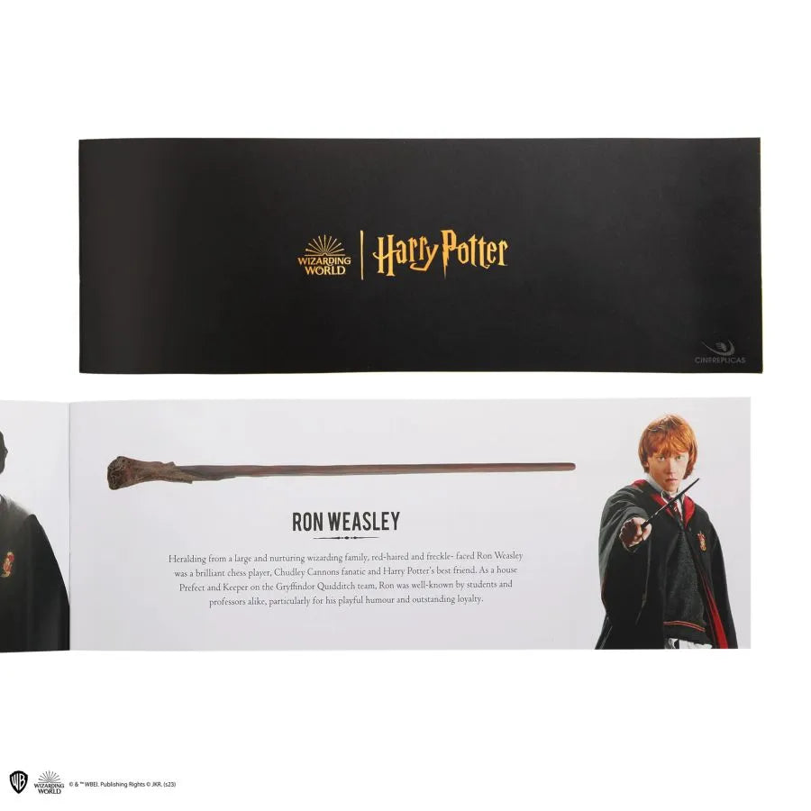 CINCR6605 Harry Potter - Ron Weasley Collector Wand - CineReplicas - Titan Pop Culture