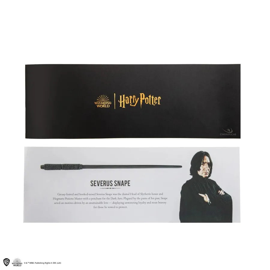 CINCR6606 Harry Potter - Severus Snape Collector Wand - CineReplicas - Titan Pop Culture