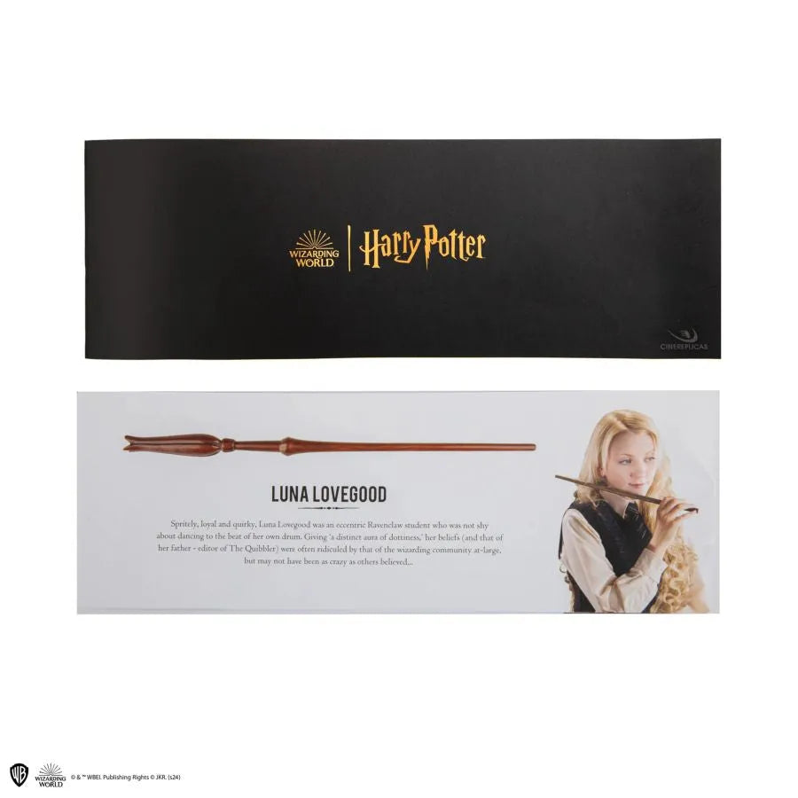 CINCR6607 Harry Potter - Luna Lovegood Collector Wand - CineReplicas - Titan Pop Culture