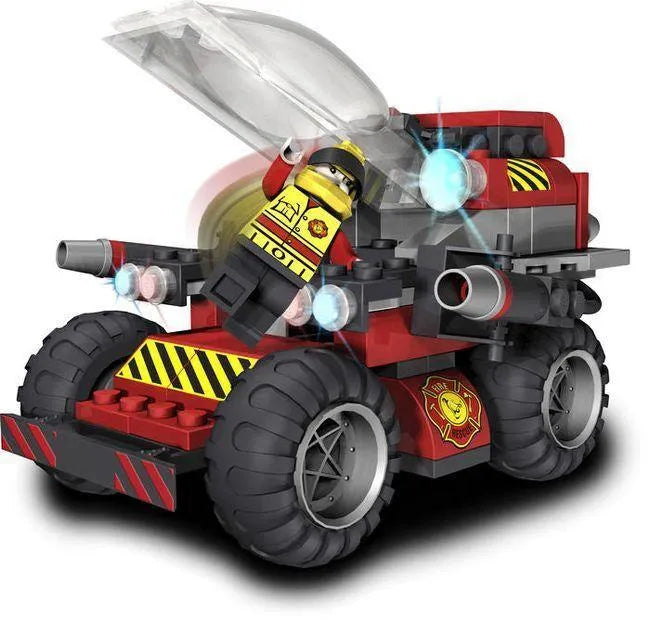 COB1423 Action Town - 115 Piece Rescue Vehicle Construction Set - Cobi - Titan Pop Culture