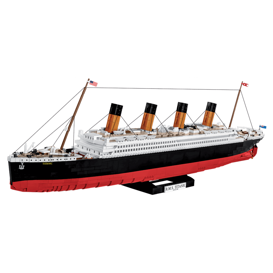 COB1916 Titanic - R.M.S. Titanic 1:300 scale Construction Set (2840 Piece Kit) - Cobi - Titan Pop Culture