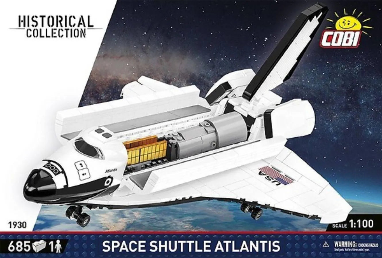 COB1930 Cobi - Space Shuttle Atlantis Model (685 pieces) - Cobi - Titan Pop Culture