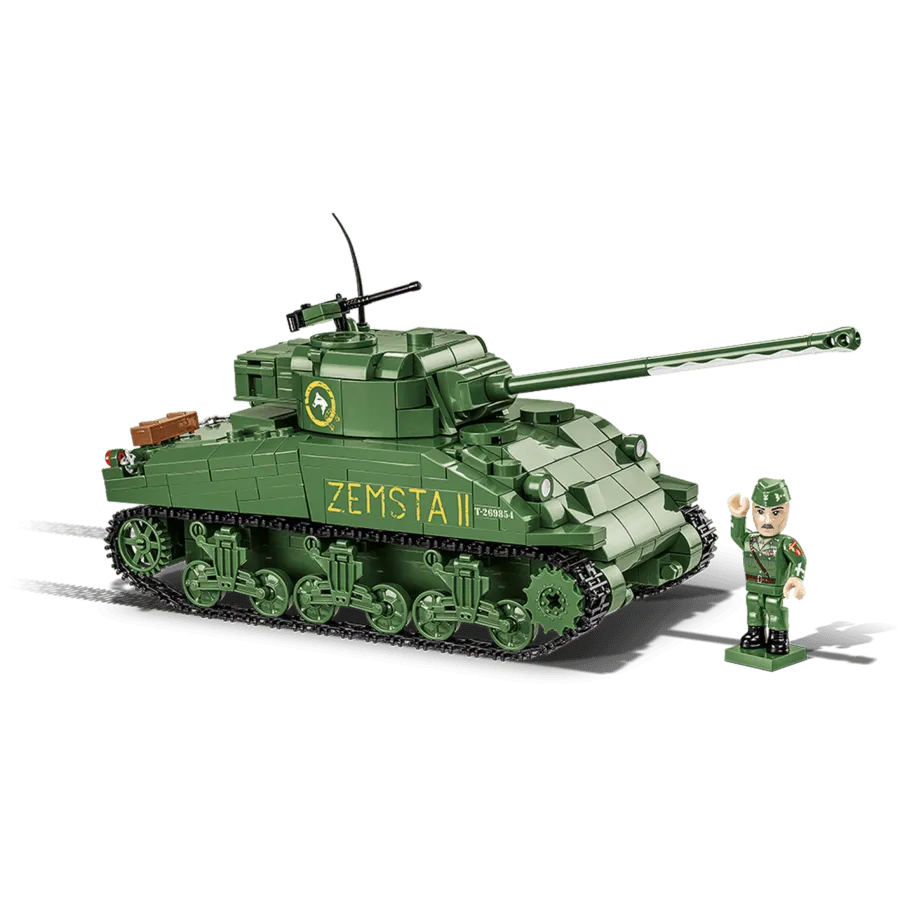 COB2276 World War 2 - Sherman IC Firefly Hybrid (600 Piece Kit) - Cobi - Titan Pop Culture