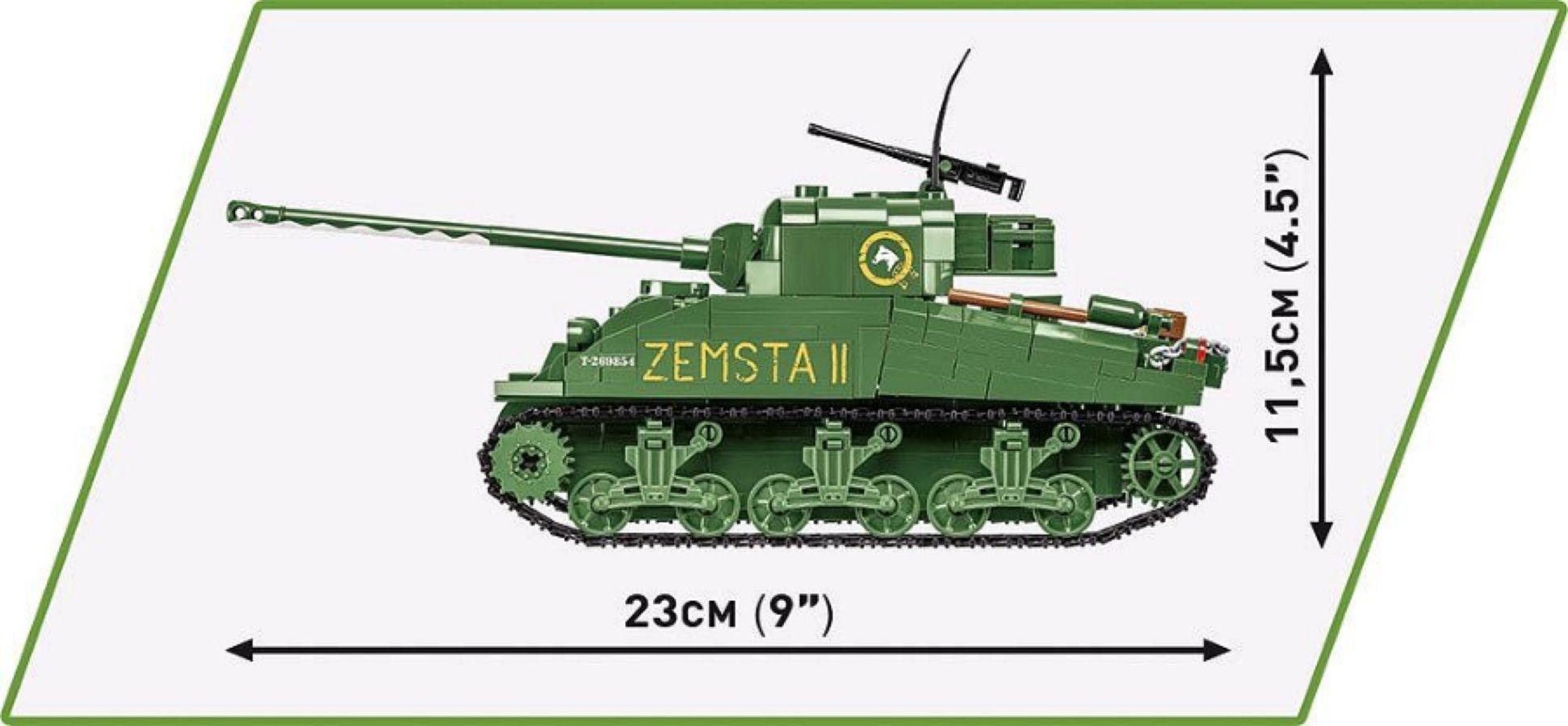 COB2276 World War 2 - Sherman IC Firefly Hybrid (600 Piece Kit) - Cobi - Titan Pop Culture