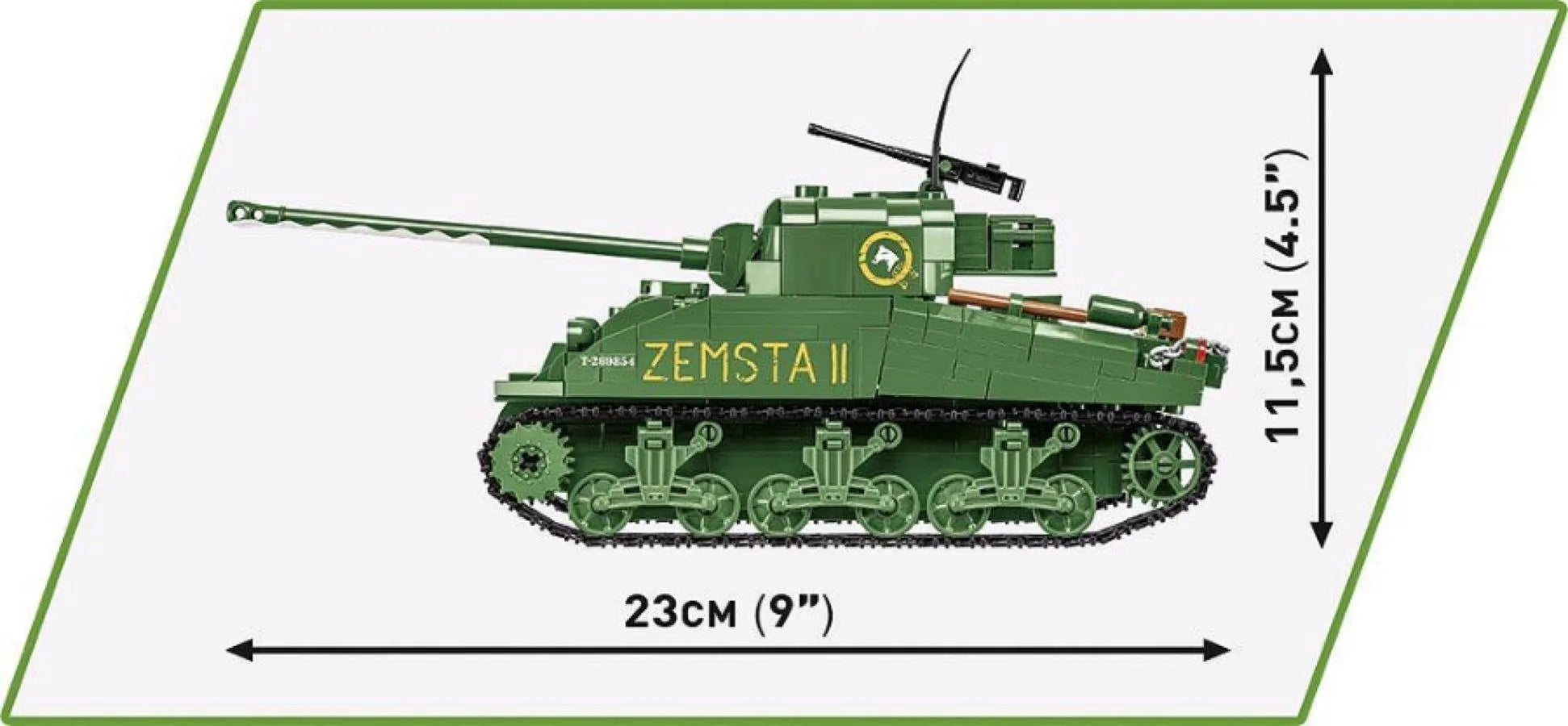 COB2276 World War 2 - Sherman IC Firefly Hybrid (600 Piece Kit) - Cobi - Titan Pop Culture