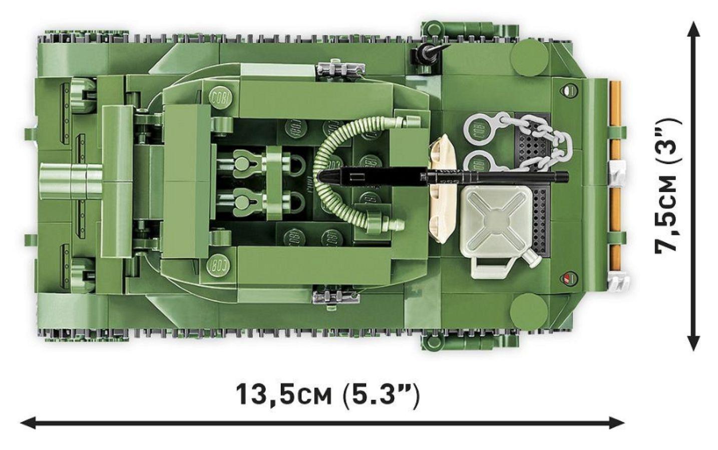 COB2279 World War 2 - Howitzer Motor Carriage M8 Scott (519 Piece Kit) - Cobi - Titan Pop Culture