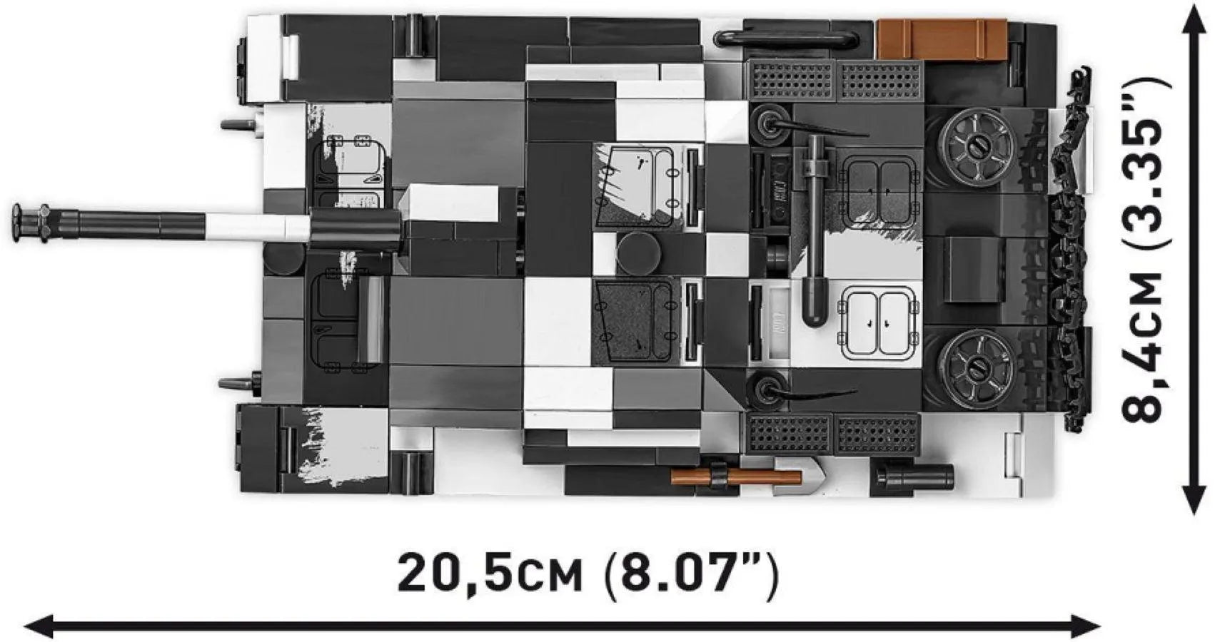 COB2286 World War 2 - Stug Iii Ausf F/Flammpanzer (536 Piece Kit) - Cobi - Titan Pop Culture