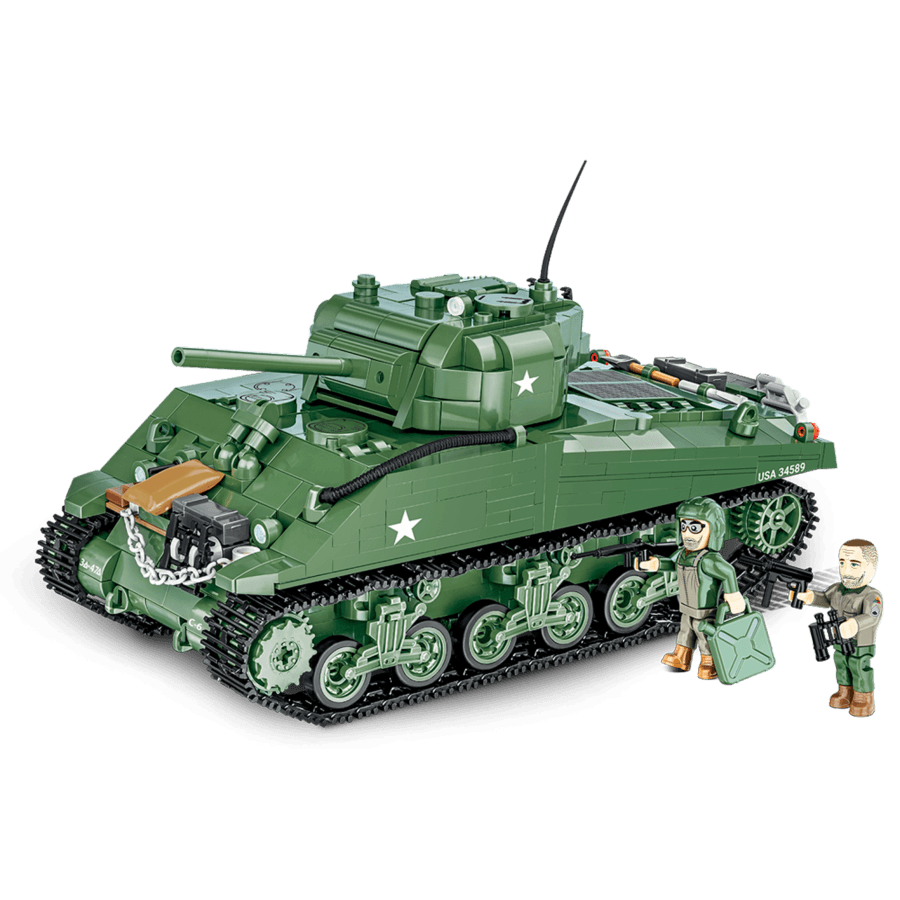 COB2570 World War 2 - M4A3 Sherman (852 Piece Kit) - Cobi - Titan Pop Culture