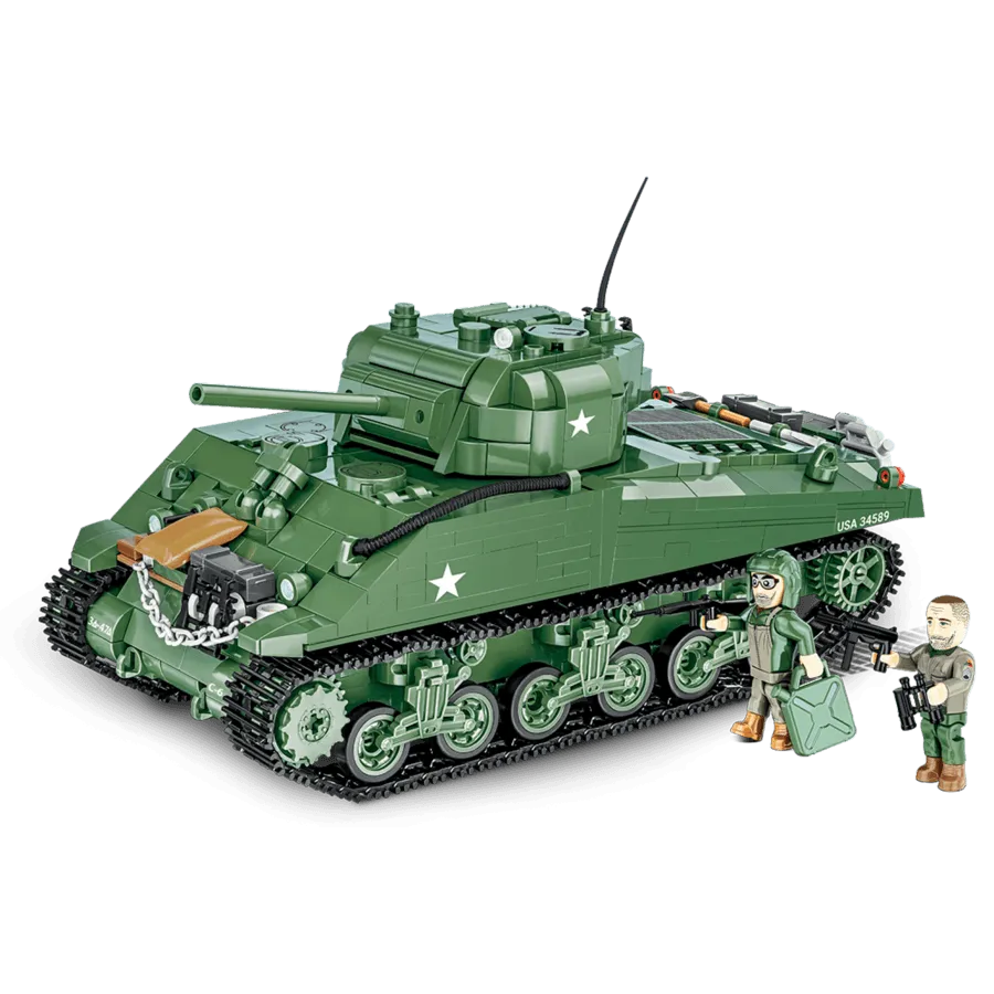 COB2570 World War 2 - M4A3 Sherman (852 Piece Kit) - Cobi - Titan Pop Culture