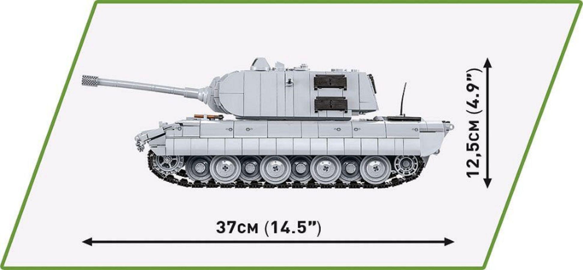 COB2572 World War 2 - Panzerkampfwagen E-100 (1510 Piece Kit) - Cobi - Titan Pop Culture