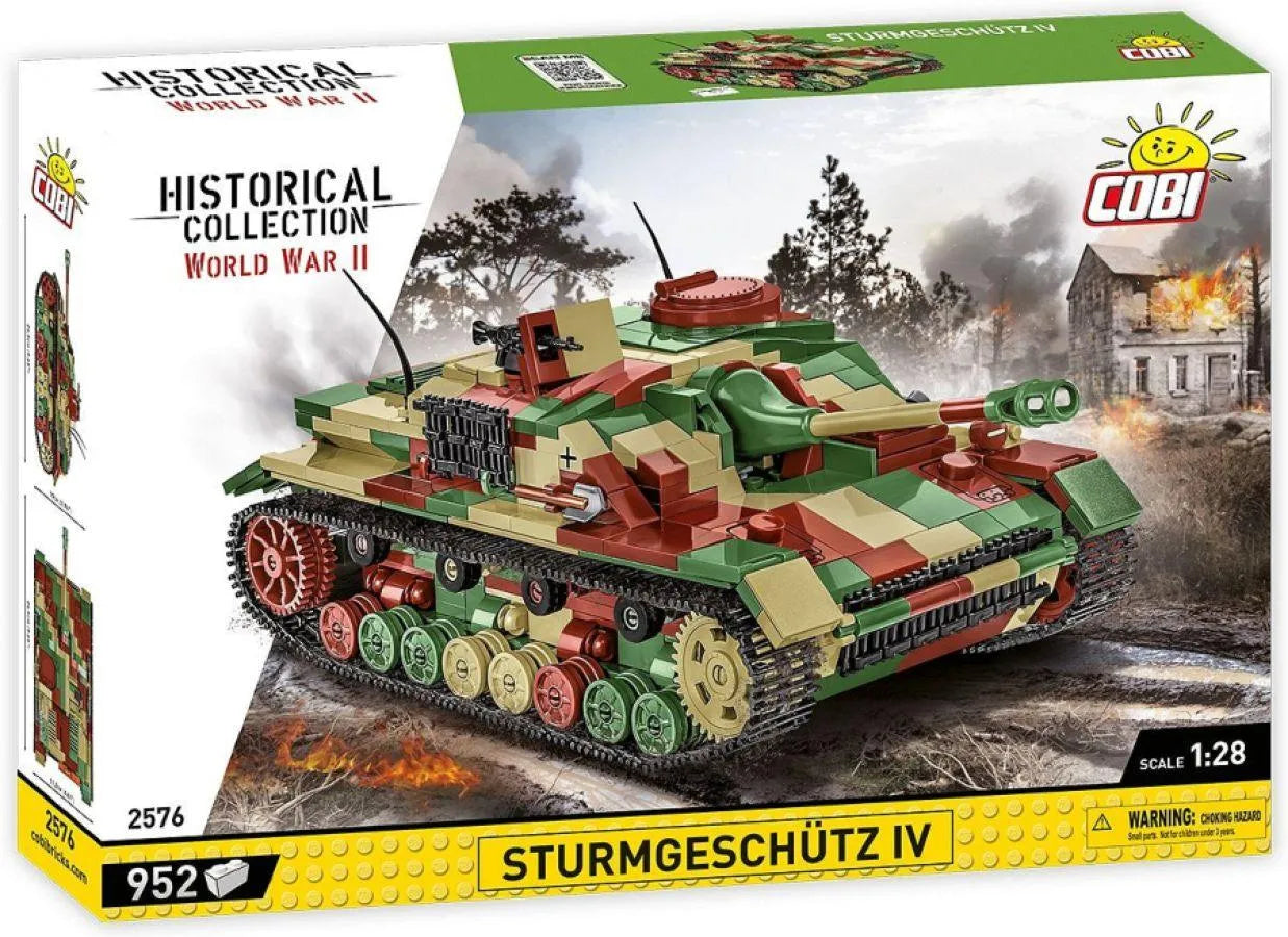 COB2576 World War 2 - Sd.Kfz.167 Sturmgeschutz IV (954 Piece Kit) - Cobi - Titan Pop Culture